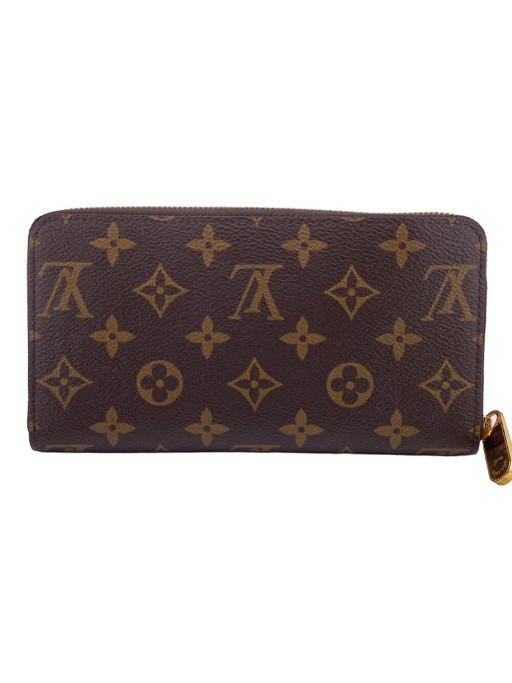 Louis Vuitton Zippy Wallet Monogram Canvas Brown